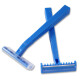 Disposable Razors Blade - Blue -100 pc/pack