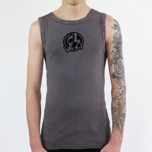 The Inked Army - Heren - Tanktop Donkergrijs XXL