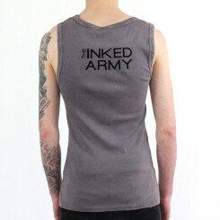 The Inked Army - Heren - Tanktop Donkergrijs XXL