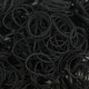 Needle bar rubber bands - Wide - Black