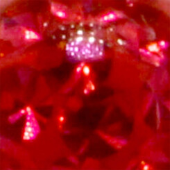 Banana - Crystal Nugget - 1,6 mm x 10 mm - Light Red - 2...