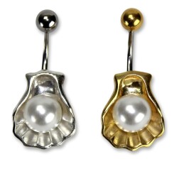 Banana - Shell - Silver or Gold plated