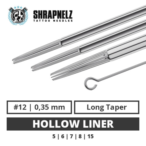 THE INKED ARMY - Shrapnelz Tattoo Needles - Hollow Liner