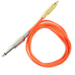 BAVARIAN CUSTOM IRON - RCA Cable 200 cm - color orange