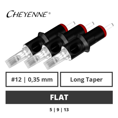 CHEYENNE - Safety Cartridges - Flat - 0,35
