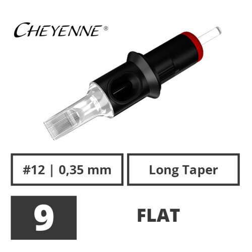 CHEYENNE - Safety Cartridges - 9 Flat - 0,35