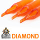 THE INKED ARMY - BARREL - Disposable Tattoo Tip - Plastic - V-Tip Diamond - 50 Pieces
