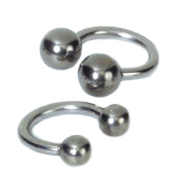 Circularbarbell - Basic Titan - 1,2 mm x 6 mm x 3 mm ball...