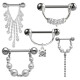 Nipple Barbell - 316 L Stainless Steel - Different Designs