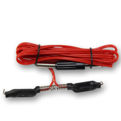 ClipCord Silikon Kabel 200 cm - Farbe Rot