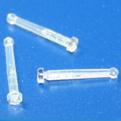 Nose stud - Bioplast - Ball closure - 10 Pcs/Pack