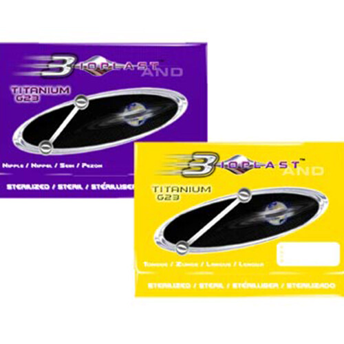 Barbell Bioplast sterile With titan ball 3 32