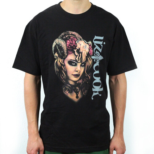 Eternal Ink - Heren - Liz Cook T-Shirt - Zwart XL