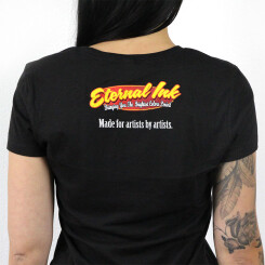 Eternal Ink - Dames - Liz Cook T-Shirt - Zwart L