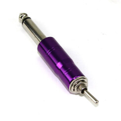 POWER SWITCH - Metal - with switch - Purple