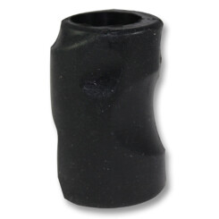 Grip cover - Silicone - Black - Ergonomic - Ø 22 mm