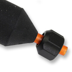 Bolted adapter for standard module grips - Aluminum - Black