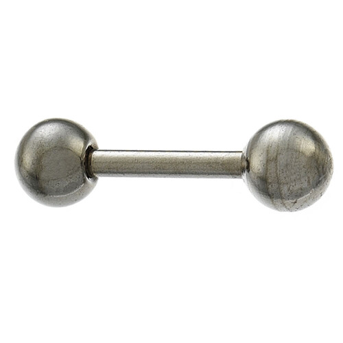 STUDEX System75 - Barbell16GA 3/8 with ball surgical steel 4 mm
