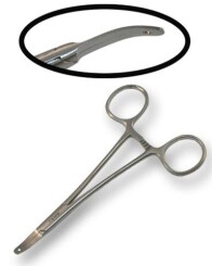 Skinplate tang - Roestvrij staal 316 L - Bevestigen en verwisselen