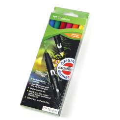 TOMBOW - ABT Dual Brush Pen - Dermatest - Set met alle 6...