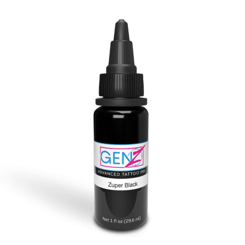 INTENZE INK - GEN-Z - Tattoo Farbe - Zuper Black 29,6 ml