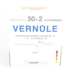 Vernüle - Piercingnadeln 14G / 2,1 mm - Orange