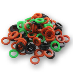 O-Rings - Edged - Mixed colors