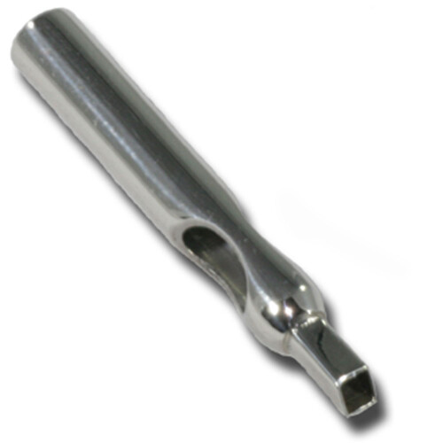 Metalen Tattoo Tip - Plat - Ontwerp 7 - Maat 9