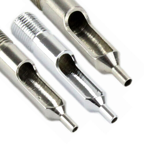 Metal Tattoo Tip - Round - Design 7