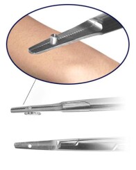 Skinplate forceps - Stainless steel 316 L -  Fixing,...