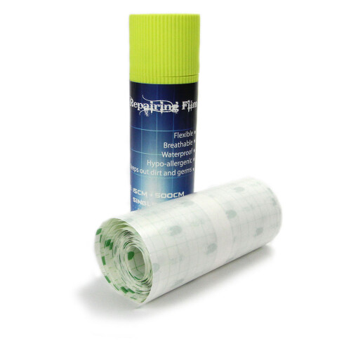 T2 - Reparatiefolie met doos groen - 15 cm x 500 cm