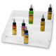 Bottle Holder - Tattoo Colors - Acrylic glass rack - For 55 bottles
