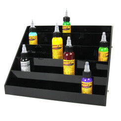 Bottle Holder - Tattoo Colors - Acrylic glass rack -...