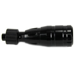 Tattoo Cartridge Grip - Flexible - Nut - Aluminum - Black...