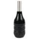 Tatoeage Cartridge Grip  - vast - bek - aluminium - zwart - Ø 25 mm