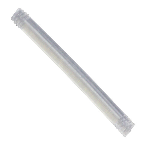 Bioplast - Barbell - with thread Transparent 1,6 mm x 16 mm - 10 Pcs/Pack