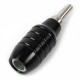 Tattoo Cartridge Grip - Flexible - Backstem - Aluminum - Schwarz - Ø 25 mm