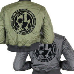 The Inked Army - Ladies - Diamond Quilt Short Bomber