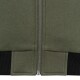 The Inked Army - Heren - 2-Tone Raglan Sweat Bomber - Olive/Black