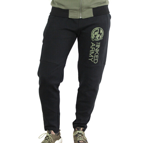 Inked Army - Ladies - Tapered Interlock Sweatpants - Black