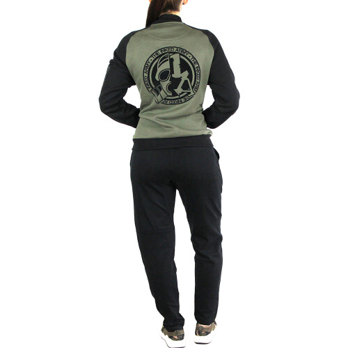 Inked Army - Ladies - Tapered Interlock Sweatpants - Black