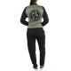 Inked Army - Dames - Taps toelopende Interlock Sweatpants - Zwart