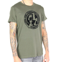 The Inked Army - Gents - T-Shirt Round - Neck - Olive M