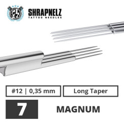 THE INKED ARMY - Shrapnelz Tattoo Needles - 7 Magnum -...