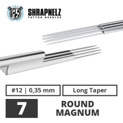 THE INKED ARMY - Shrapnelz Tattoo Nadeln - 7 Round Magnum...