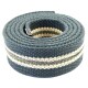 The Inked Army - Canvas belt - Green striped