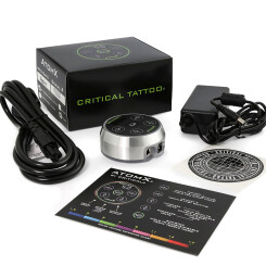 CRITICAL TATTOO - Tattoo Netzgerät - Atom X Silber