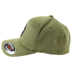 The Inked Army - Flexfit Caps Wooly Combed - Olive S/M