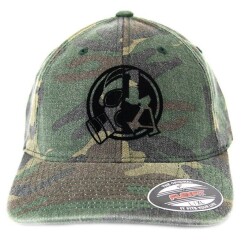The Inked Army - Flexfit Caps Garment Washed Camo - Camo...