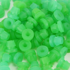 Gummikegel für Nadelstangen - Grün